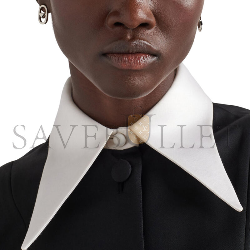 PRADA METAL STUD EARRINGS 